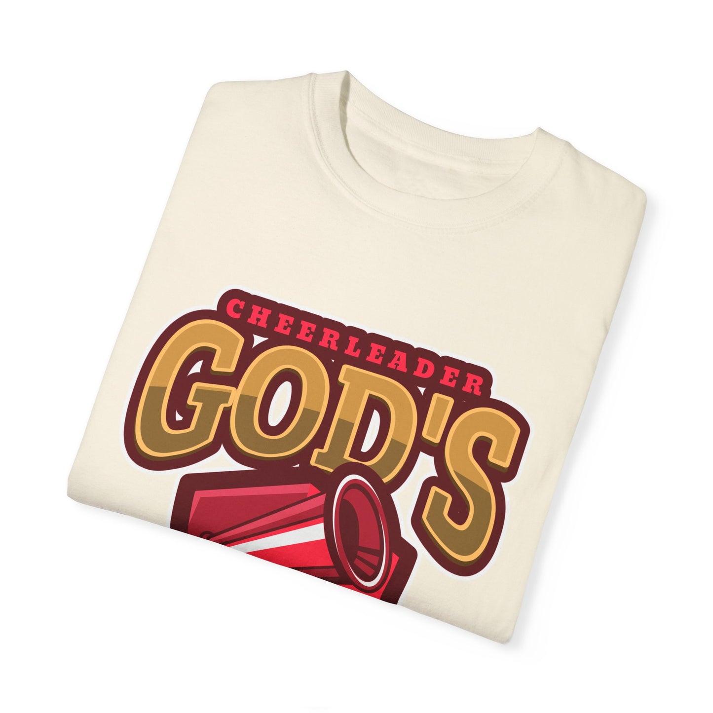 God's Cheerleaders- Unisex Garment-Dyed T-shirt