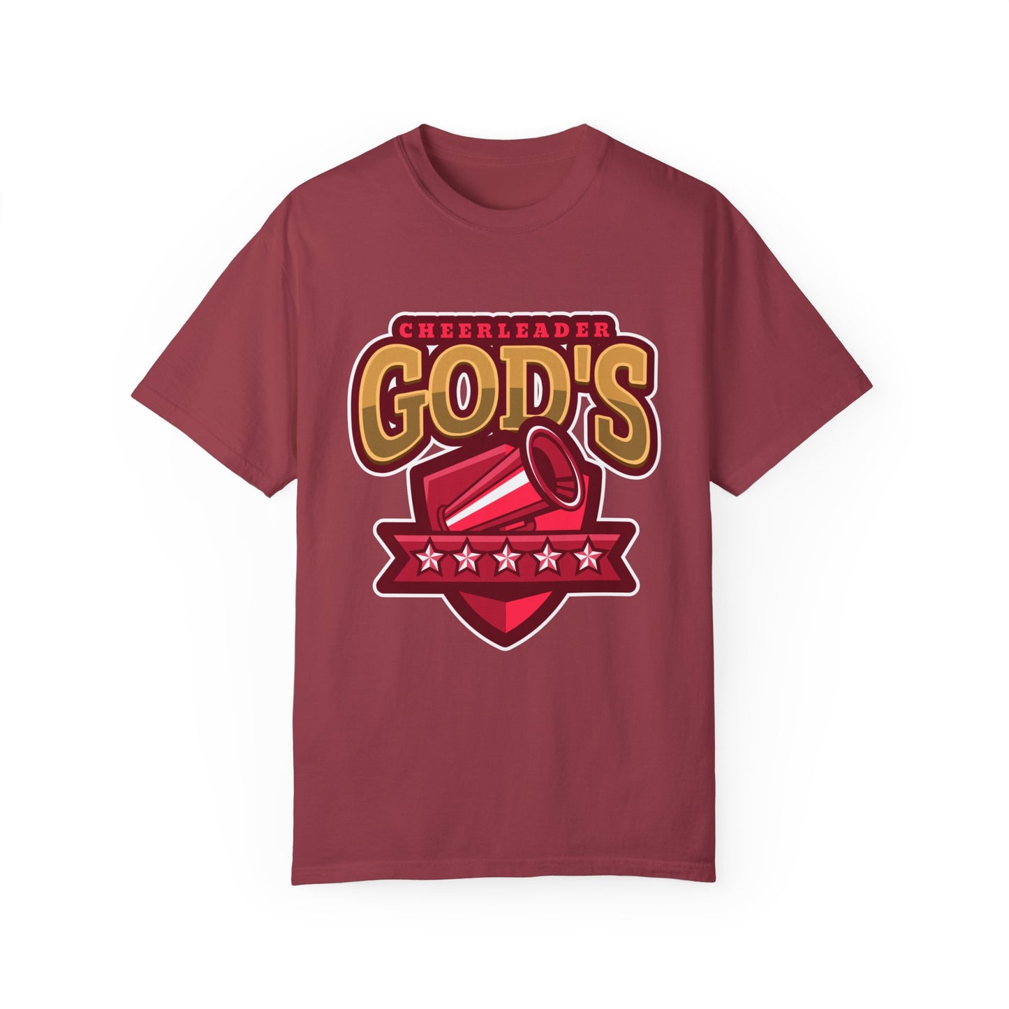 God's Cheerleaders- Unisex Garment-Dyed T-shirt