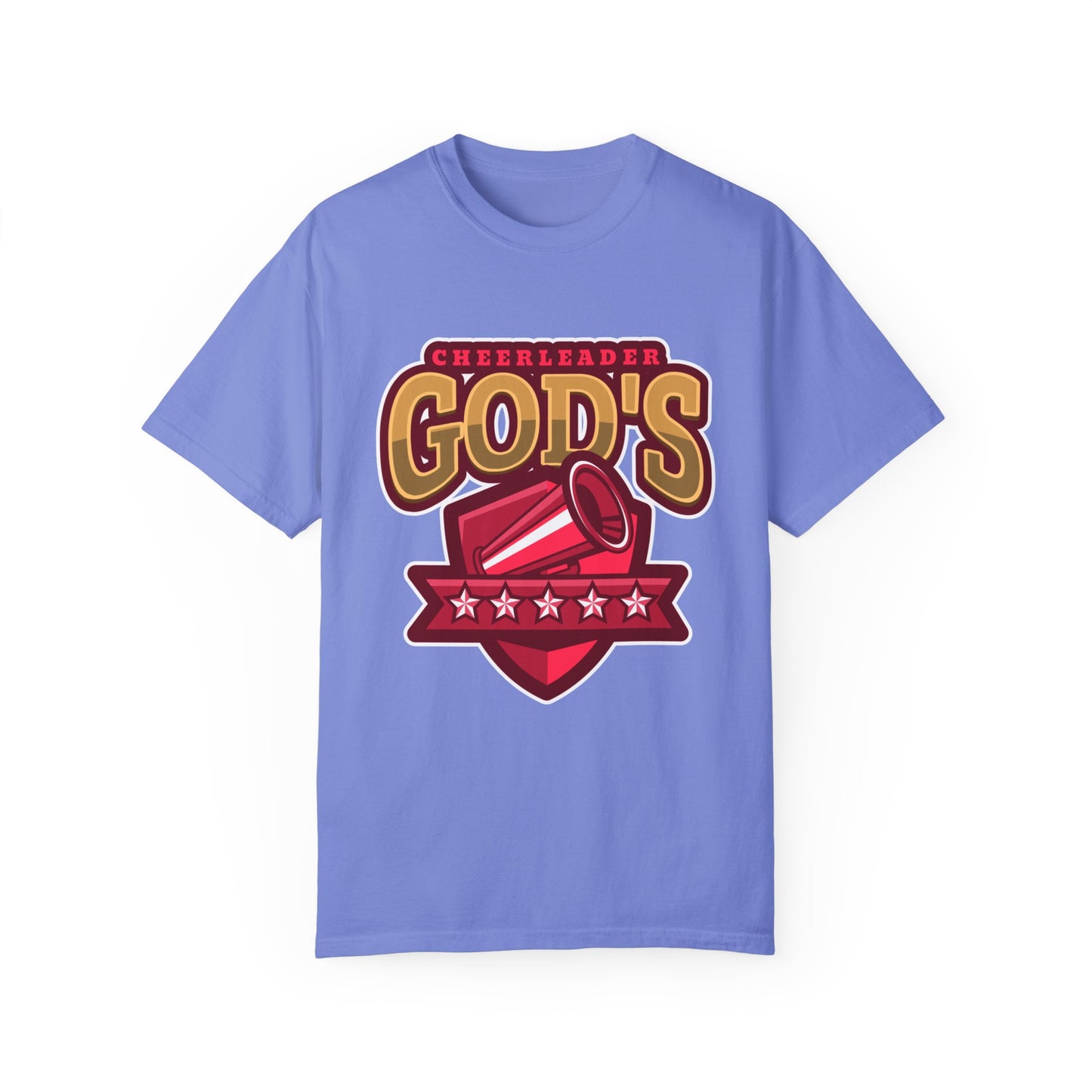 God's Cheerleaders- Unisex Garment-Dyed T-shirt