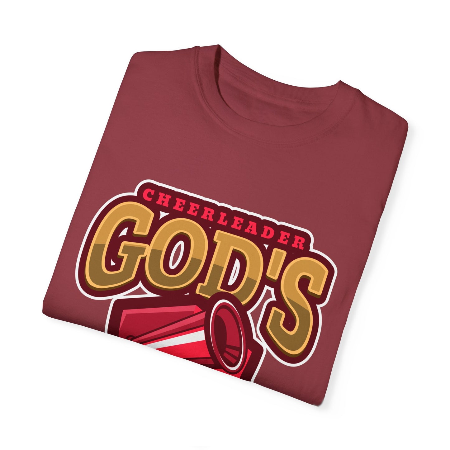 God's Cheerleaders- Unisex Garment-Dyed T-shirt