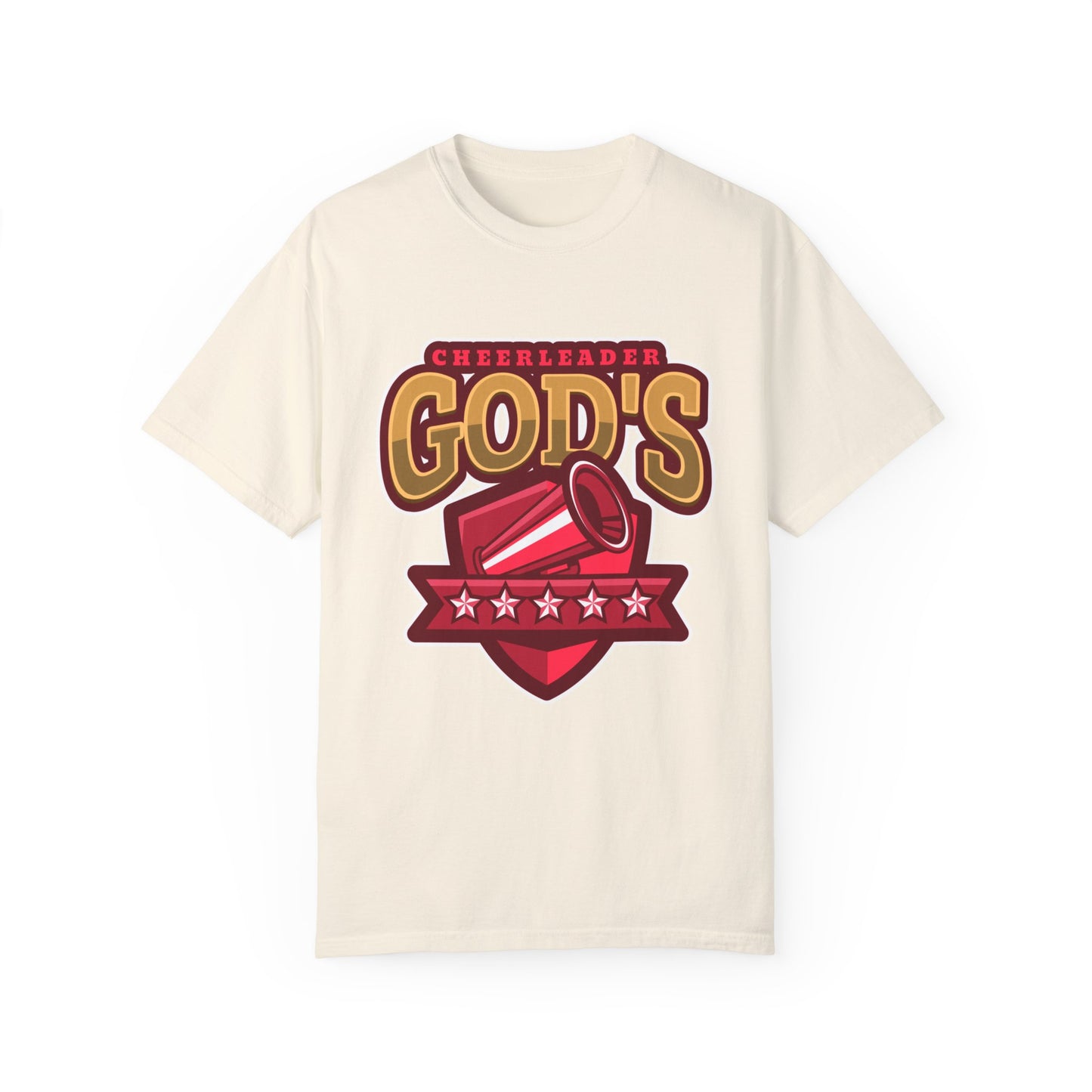 God's Cheerleaders- Unisex Garment-Dyed T-shirt