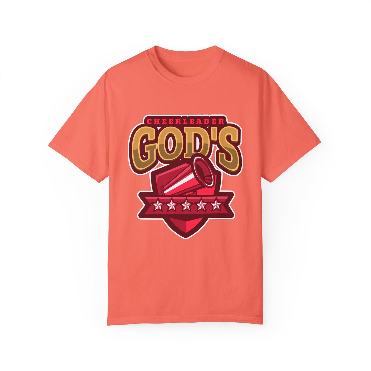 God's Cheerleaders- Unisex Garment-Dyed T-shirt