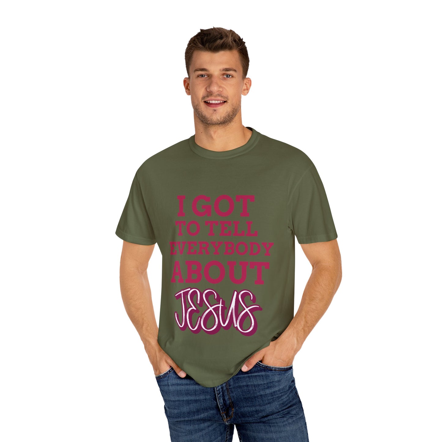 Tell Them, By Mrs. Harris- Unisex Garment-Dyed T-shirt