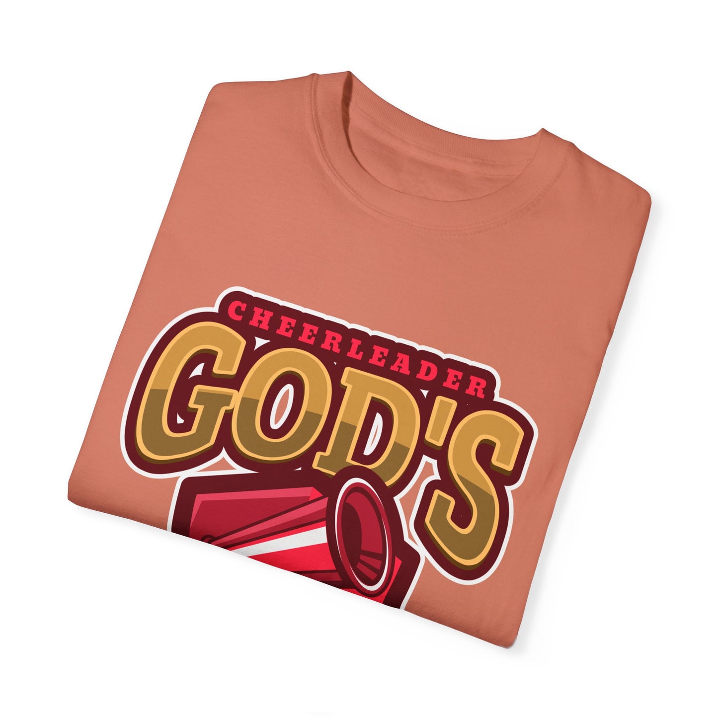 God's Cheerleaders- Unisex Garment-Dyed T-shirt