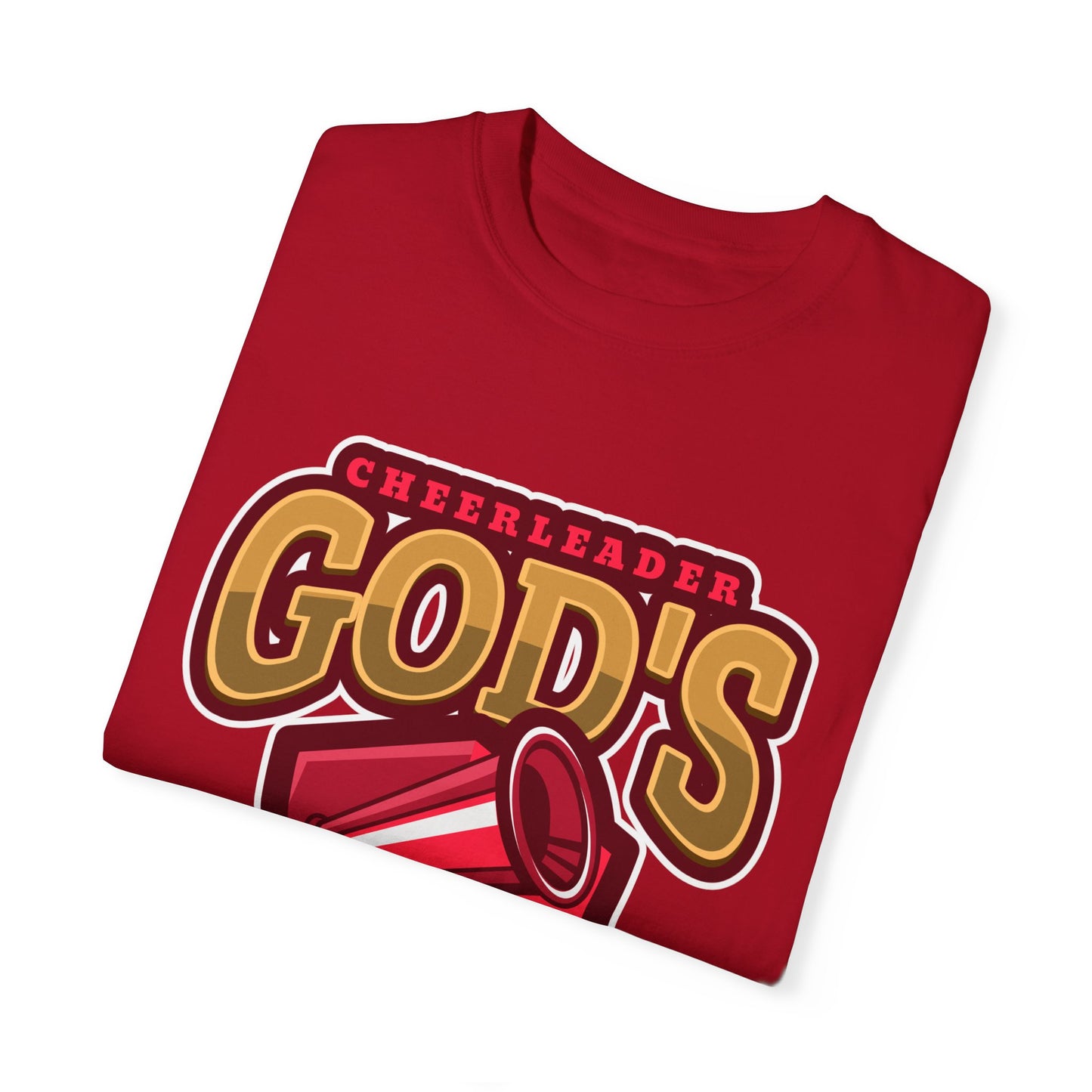 God's Cheerleaders- Unisex Garment-Dyed T-shirt