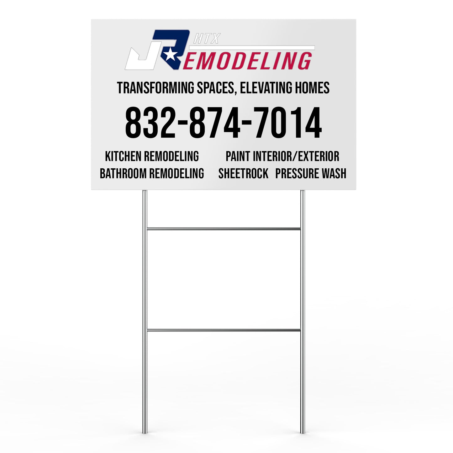 18" x 24" Corrugated Plastic Sheets- Custom Yard Signs, Business