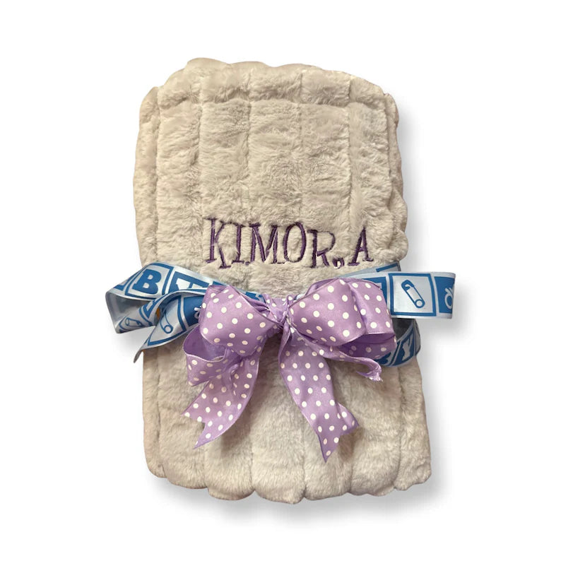 Custom Baby Blanket with personalized name