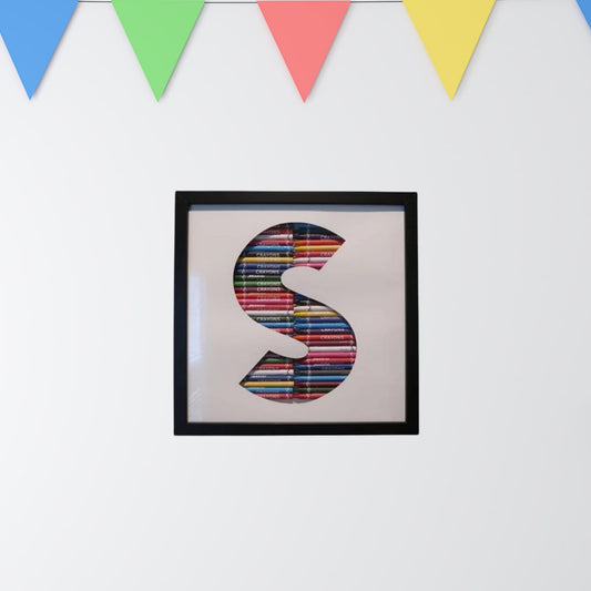 Crayon shadowbox - Wall Art