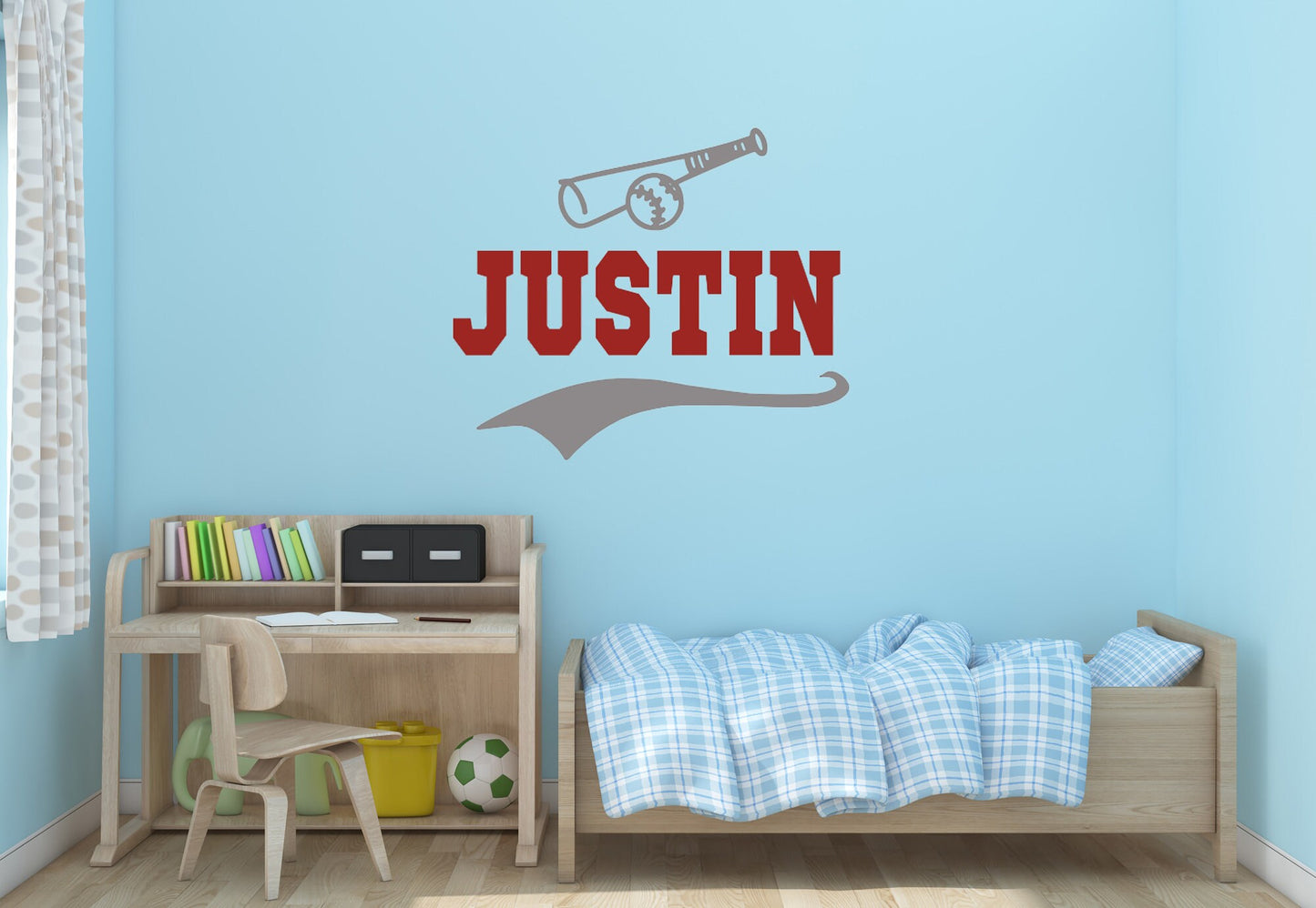 Wall decal- Baseball/Softball Decal