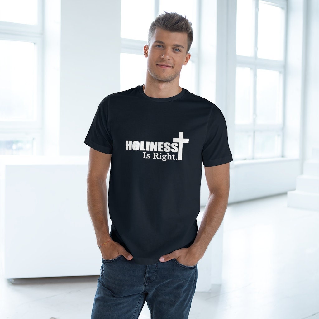 Unisex Deluxe T-shirt- Holiness is right