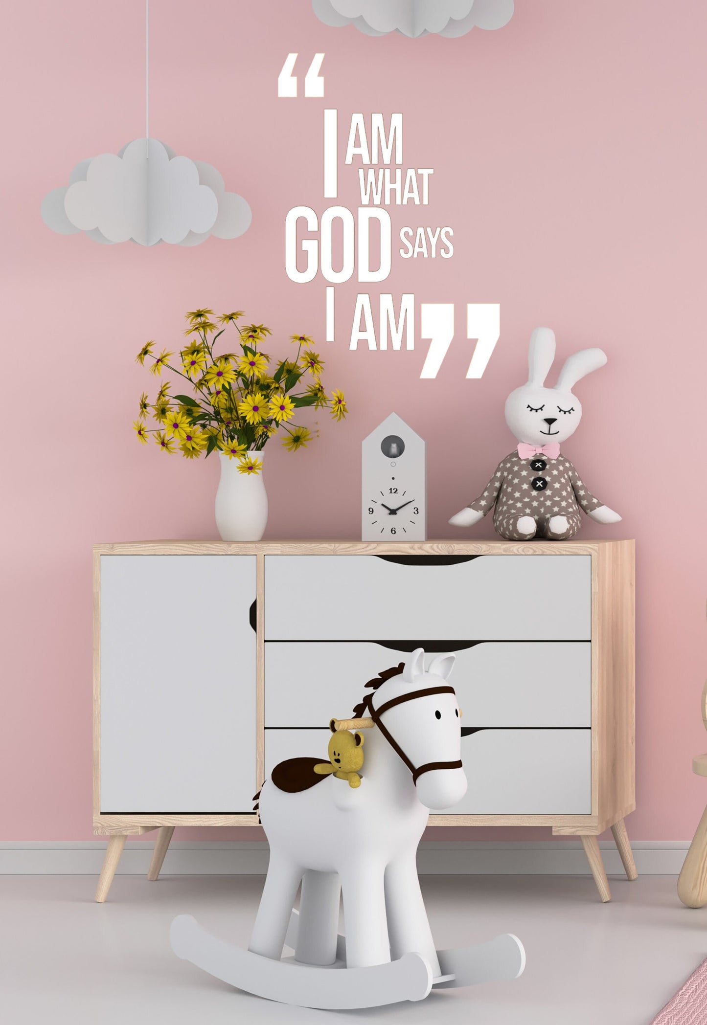 Wall-Decal- I Am What God Says I am